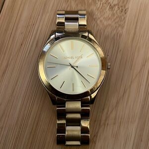 Gold Michael Kors watch